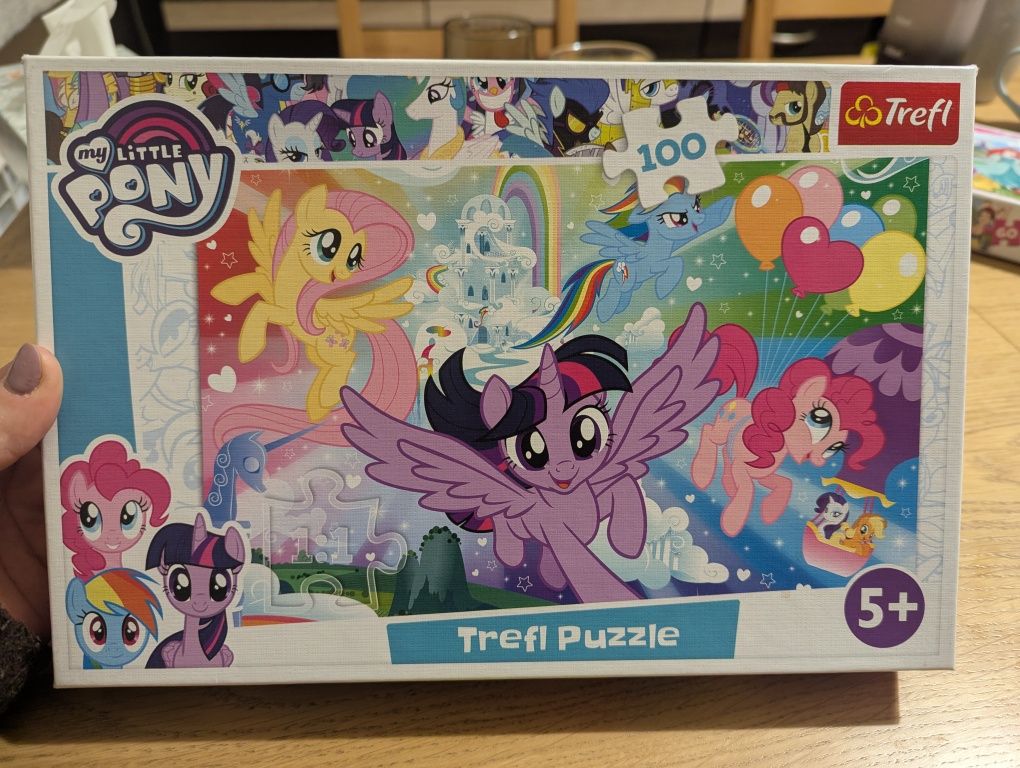 Puzzle Trefl My little Pony Tęczowa Kraina 100el.