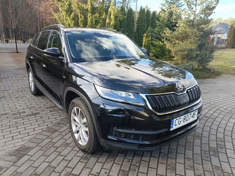 Skoda Kodiaq Pierwszy właściciel w Polsce serwisowany wersja 7 osobowa clever
