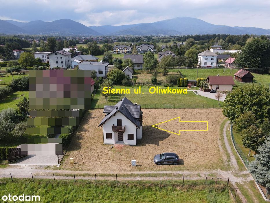 Na sprzedaż dom o pow. użytkowej 63 mkw, w m. Sienna, gmina Lipowa.