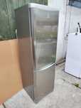 INDESIT - lod-zamrażarka duża, INOX
