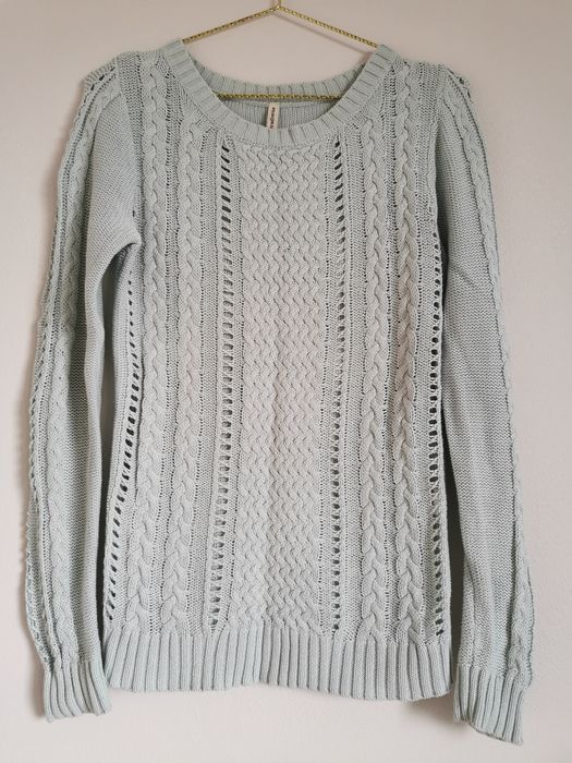 Sweterek miętowy Stradivarius