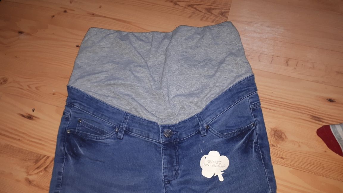 Spodnie dżinsy jeansy ciążowe