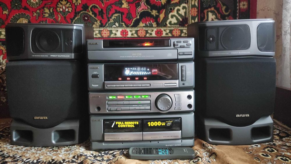 Музичний центр акустична система сабвуфер Kenwood Jvc