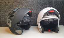 {PROMOÇÃO} CAPACETE Modular Mota Viseira Dupla