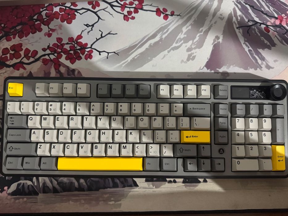 Ajazz Ak980 Clear Sky switch