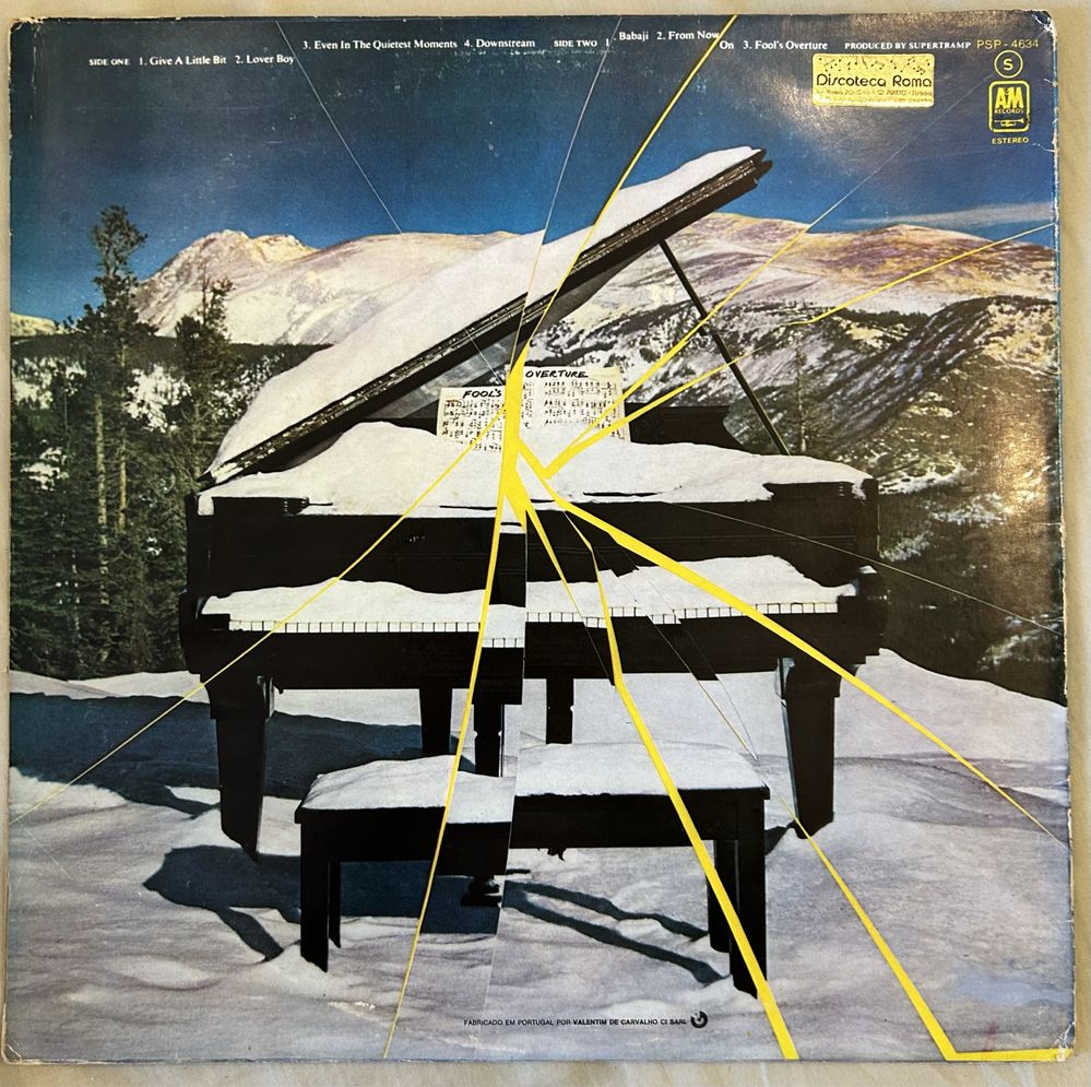 Disco Vinil Supertramp - Even in the quietest moments…