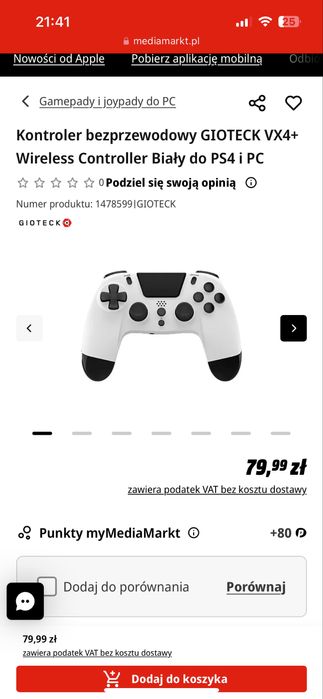 Kontroler gier VX-4 Wireless