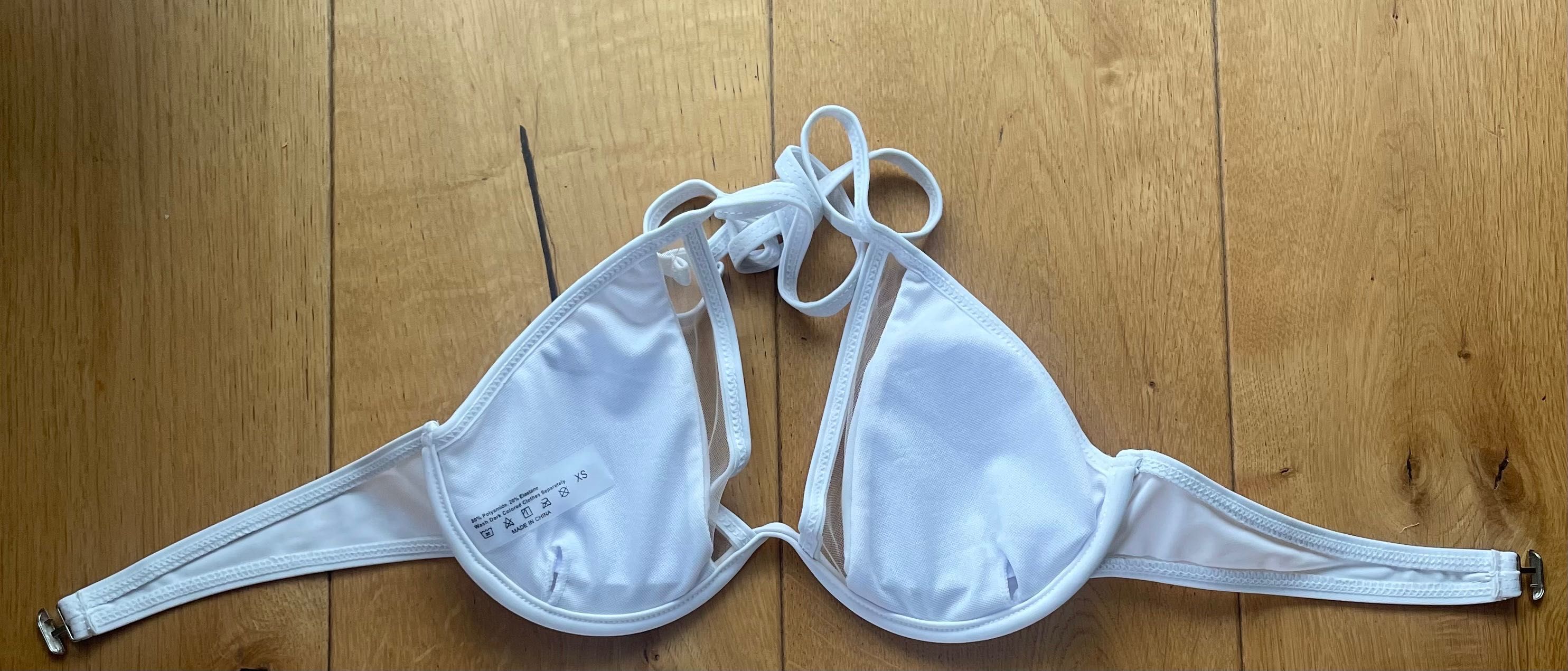Białe bikini nowe