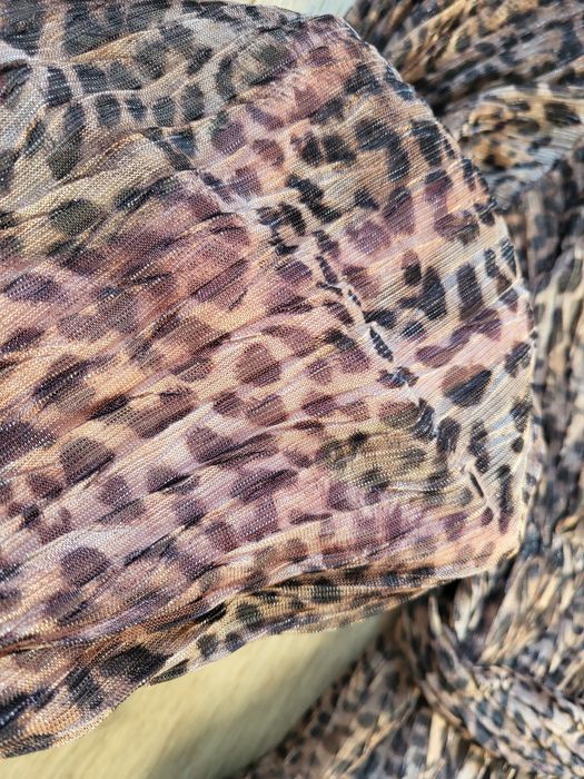 Sukienka MAXI panterka