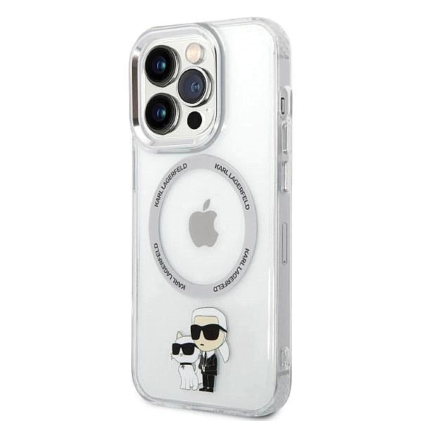 Etui Karl Lagerfeld Iconic Karl&Choupette Magsafe na iPhone 14 Pro Max