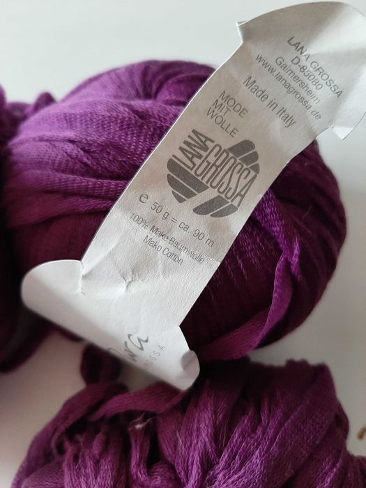 Wełna włóczka 100%bawełna 120gr