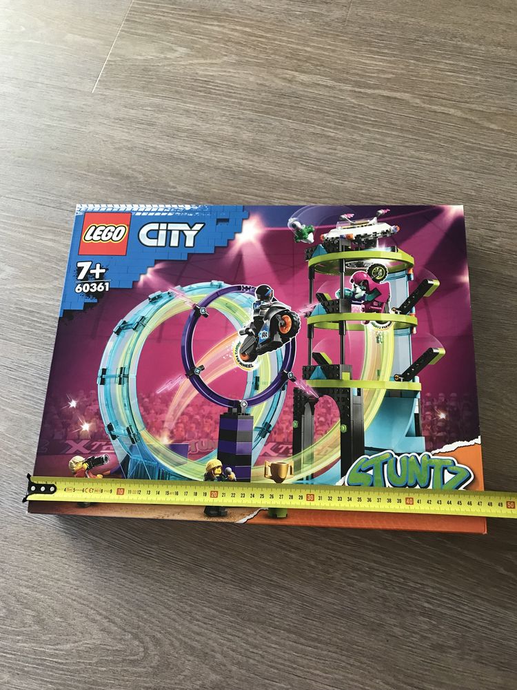 Lego City Stuntz неймовірне завдання для каскадерів Lego лего каскадер
