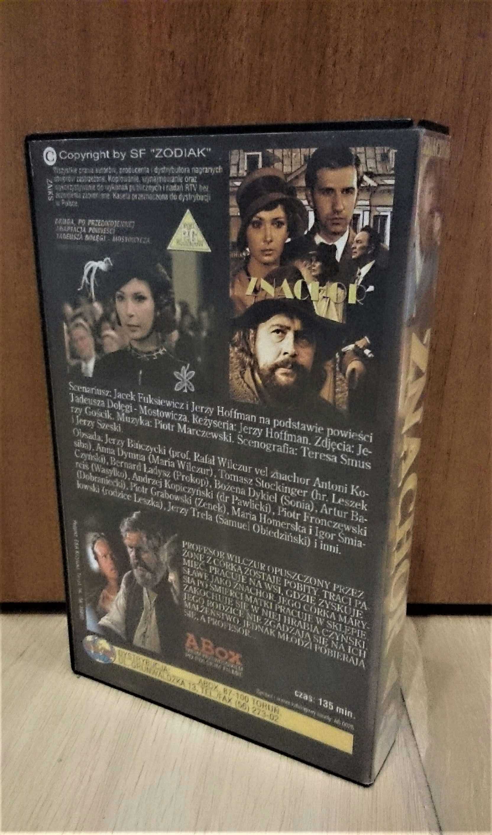 Droga smoka / Tango Cash / Znachor VHS Filmy kasety Stallone Bruce Lee