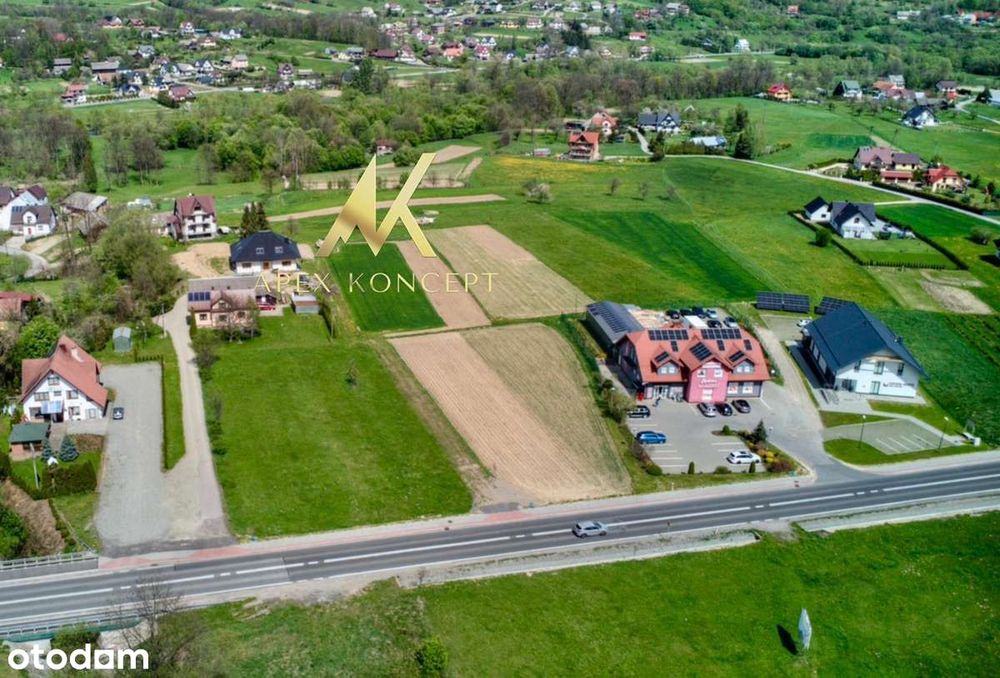 Działka usługowo- mieszkaniowa w Dobrej