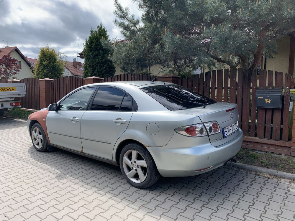 Mazda 6 rok 2003 w gazie na części - po regeneracji silnika i sprzęgła