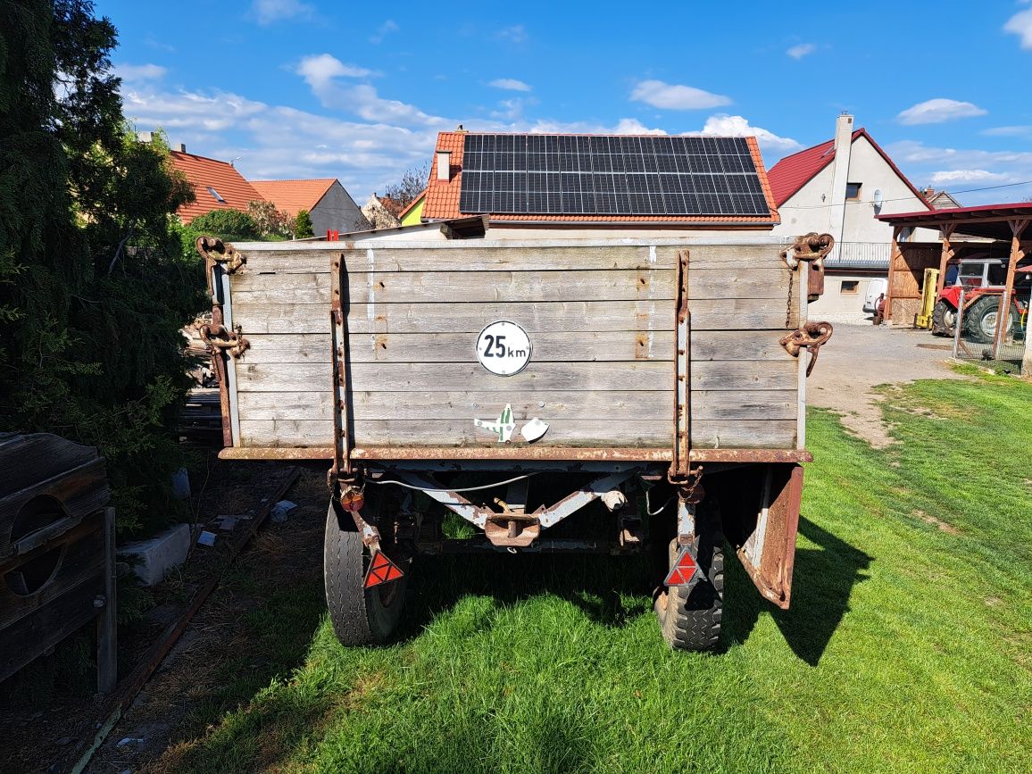 Przyczepa niemka drewniana krone