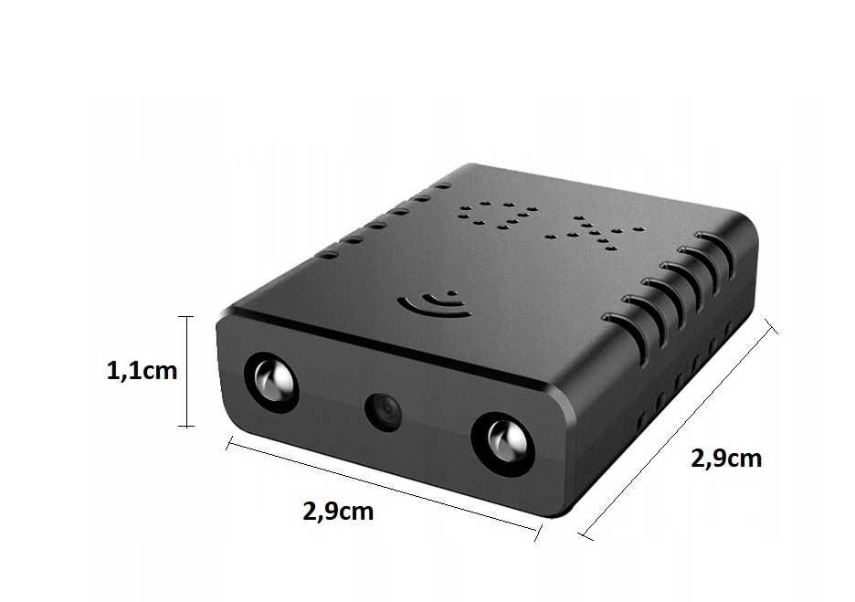 Nowoczesna Kamera Szpiegowska WiFi Detekcja + Karta 32GB | WYPRZEDAŻ