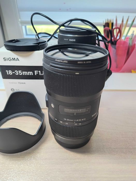 Obiektyw SIGMA 18-35 mm F1.8 DC HSM I Art Canon EF-S