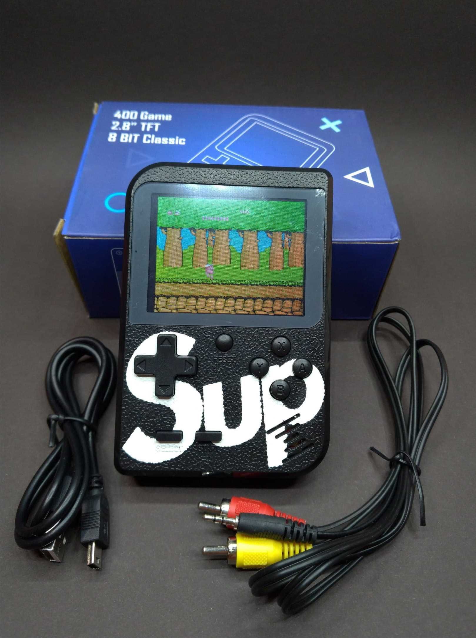 Ретро портативна приставка консоль Gamebox Sup 400in1 8біт 8біт денді