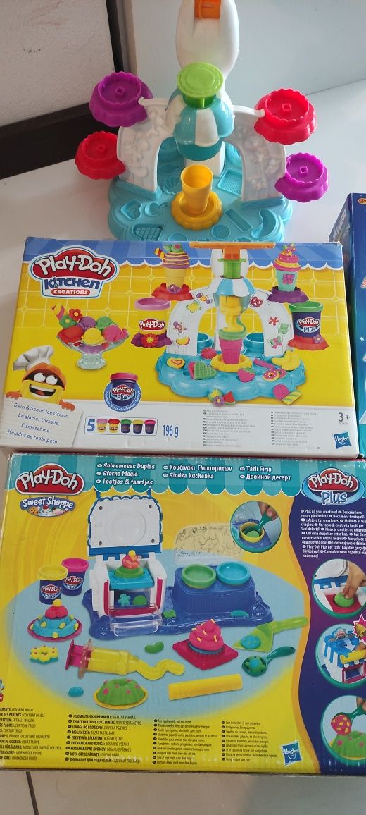 3 Zestawy do ciastoliny Play-Doh