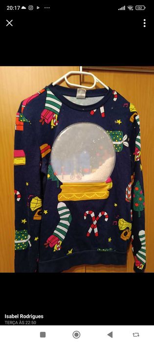 Camisola de natal tamanho M