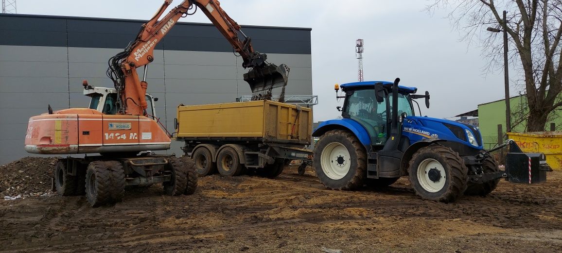Usługi Koparko- Ładowarką JCB młot,minikoparka, koparka atlas 18t