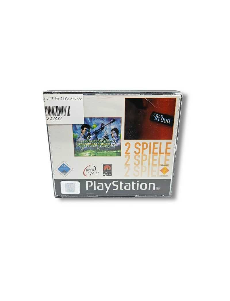 Gry 2w1 Syphon Filter 2 i Cold Blood Playstation One