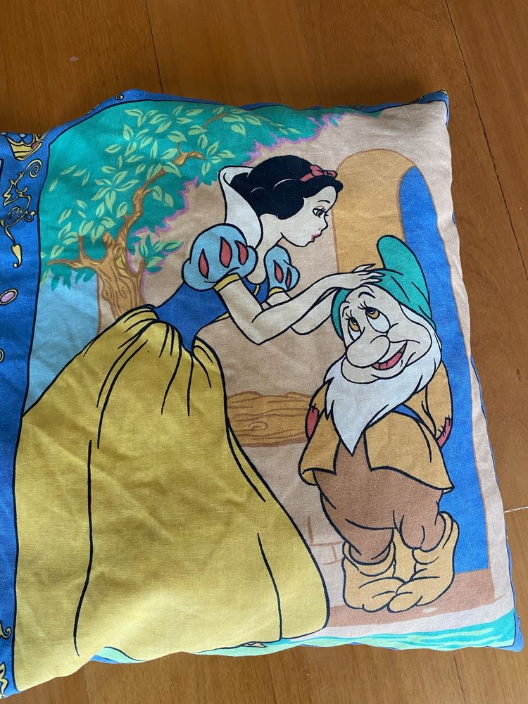 Almofada grande comprida Branca de neve e os 7 anões snow white Disney