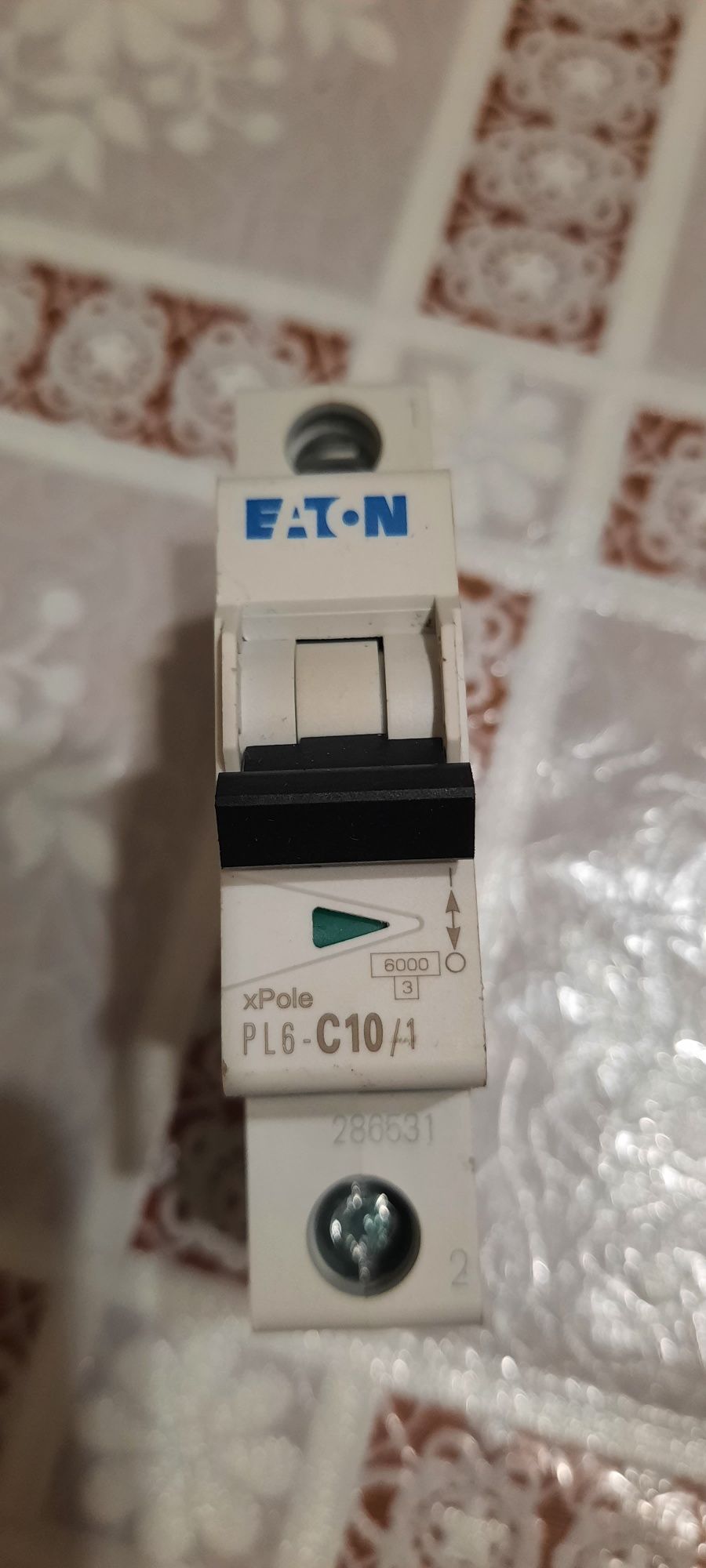 Автоматичний вимикач Eaton PL6-C10/1