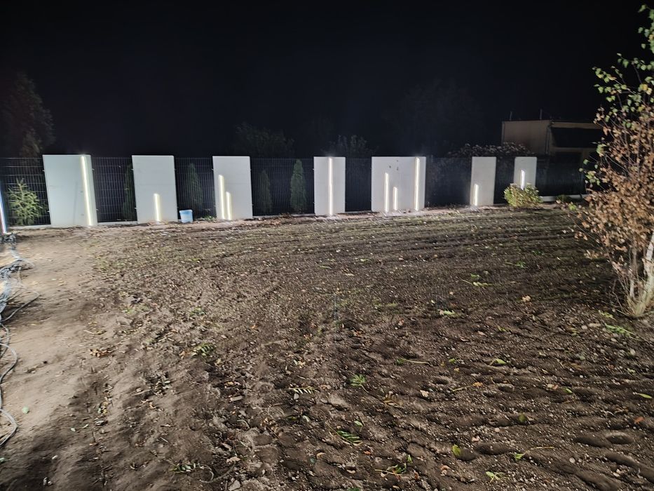 Elka betonowa ogrodzenie architektoniczna