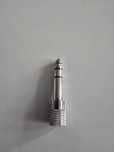 Przejściówka jack 3.5 mm na 6.3 mm chromowana