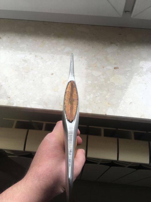 Stara zabytkowa siekiera USA