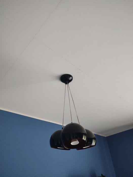 Zestaw lamp wiszących plus kinkiety