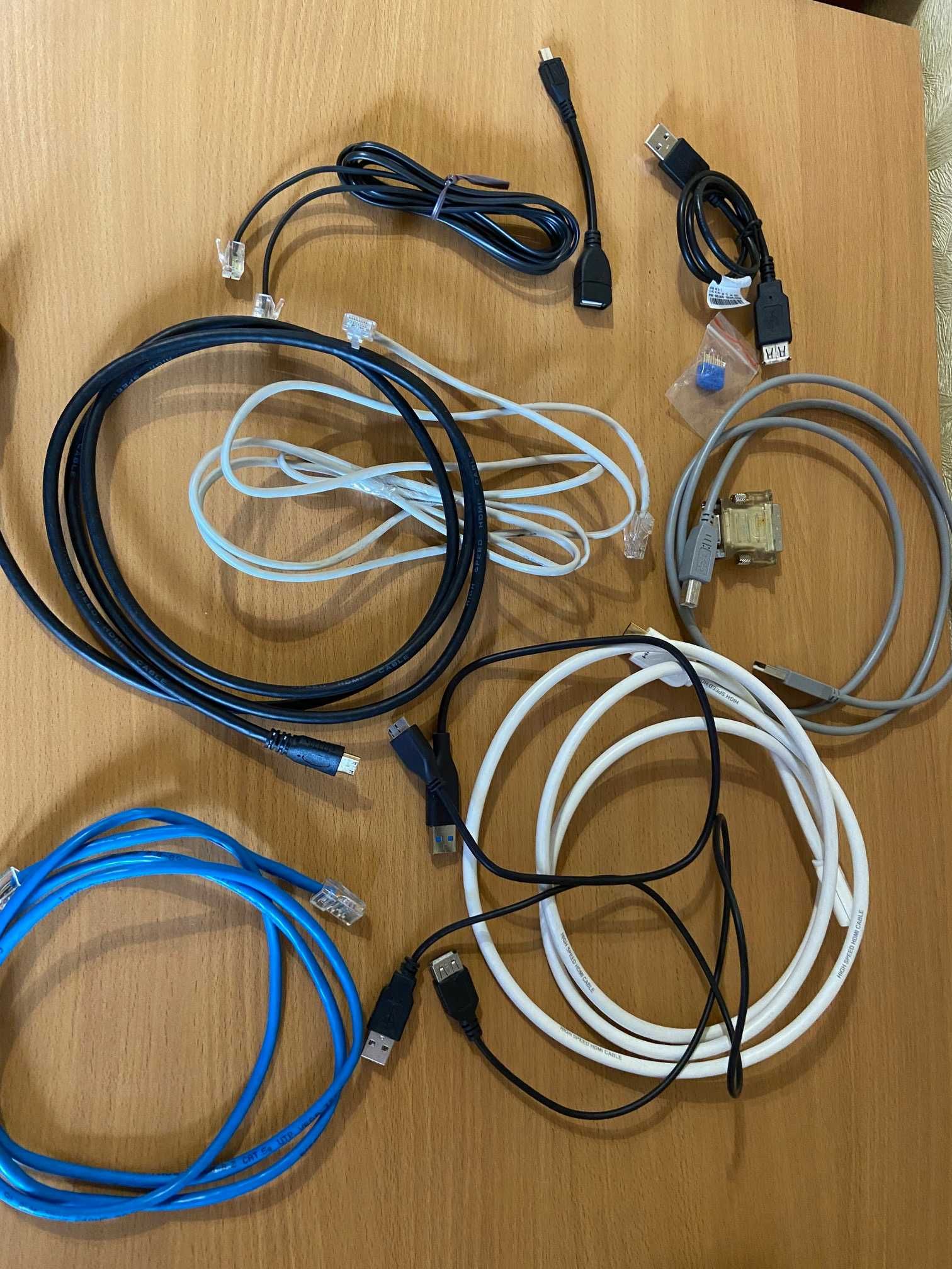 Кабелі різні, кабель для принтера USB., HDMI