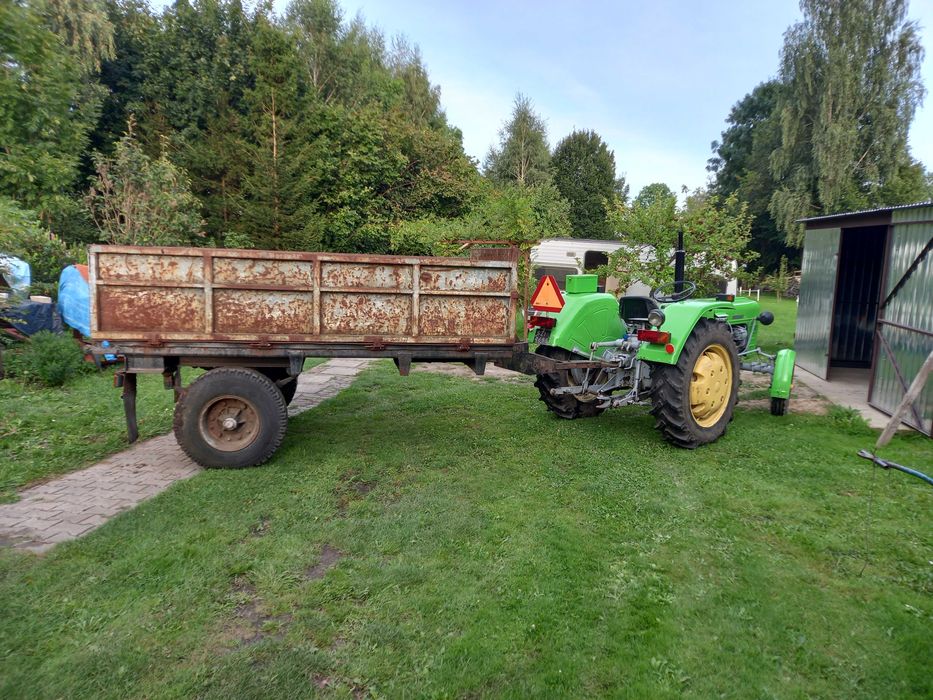 Przyczepa jednoosiowa