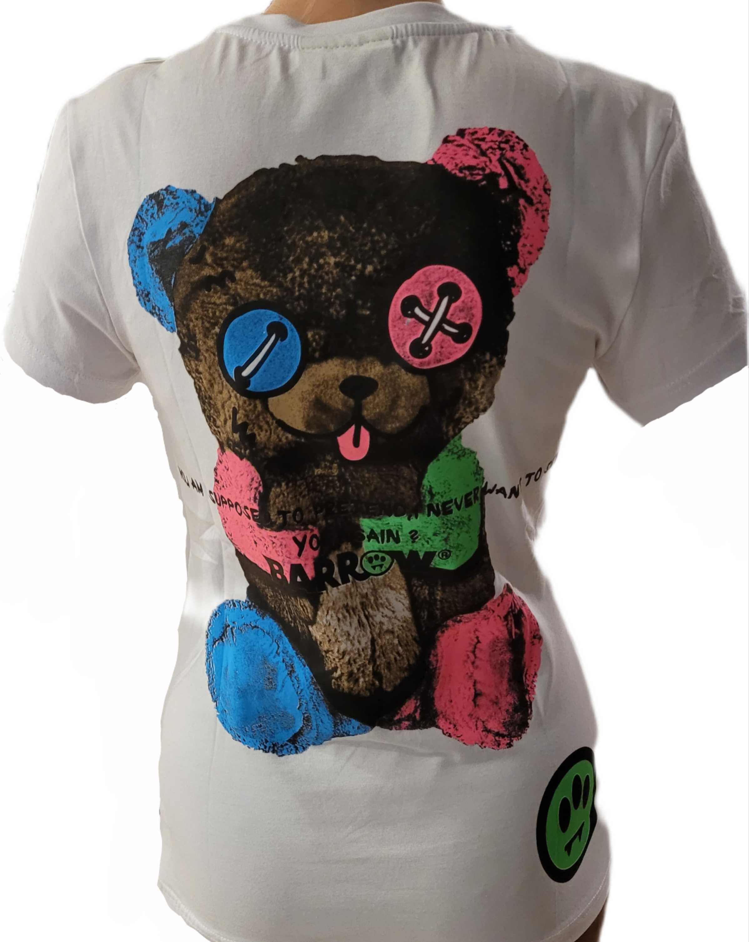 Koszulka damska BARROW z misiem roz.S M L XL XXL