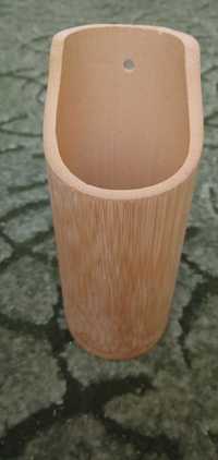 Бамбуковая подставка (ёмкость) для кухонных принадлежностей