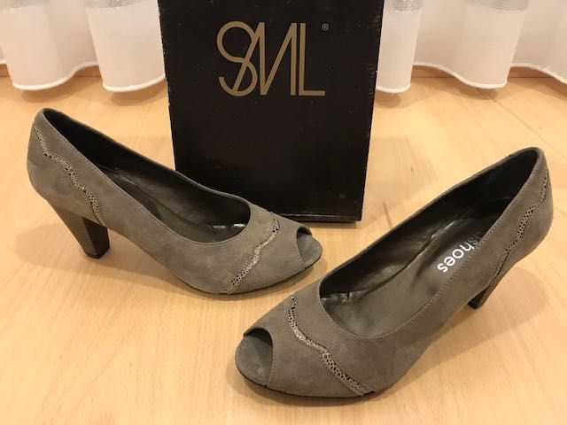 Sapatos Castanhos/Beges super confortáveis Nº 38 NOVOS