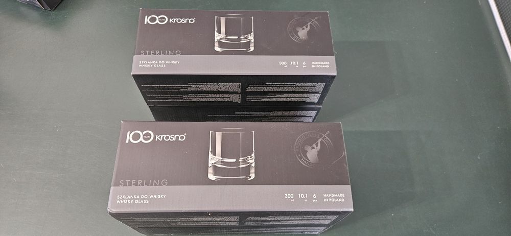 Szklanki do whisky KROSNO Sterling 300ml 6sztuk