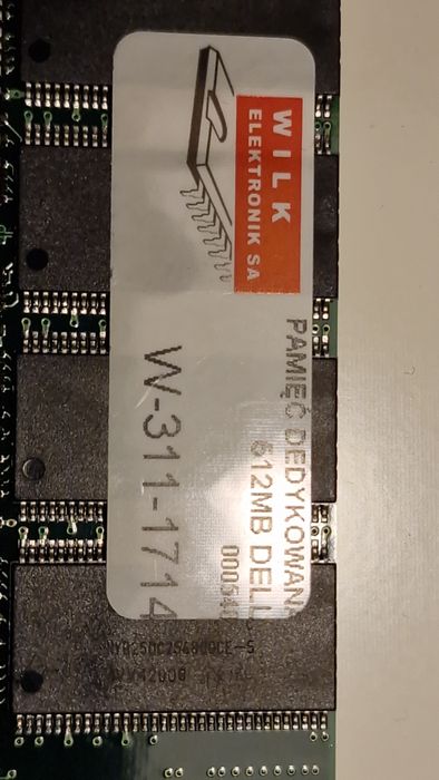 Moduły pamięci RAM