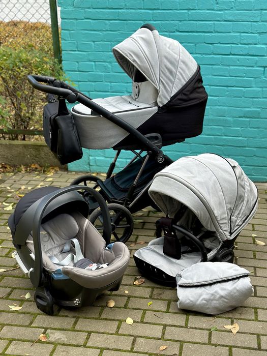 Wózek 3w1 2w1 fotelik cybex adaptery