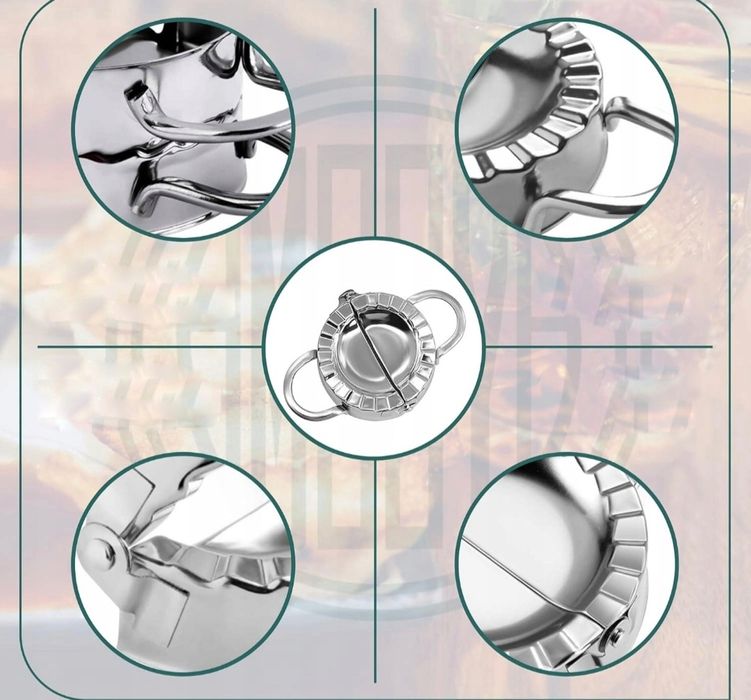 Zestaw do robienia pierogów, wykrawacz, foremka, pierożnica do ravioli