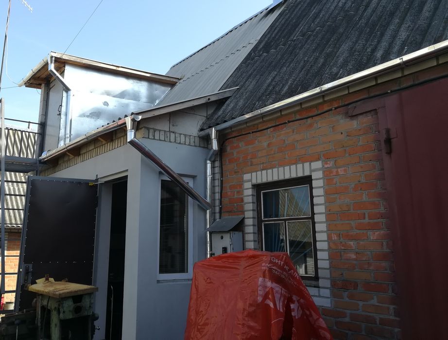 Ринви оцинковані. Рынвы. Желоба. Водостоки. Лійки. Труби.