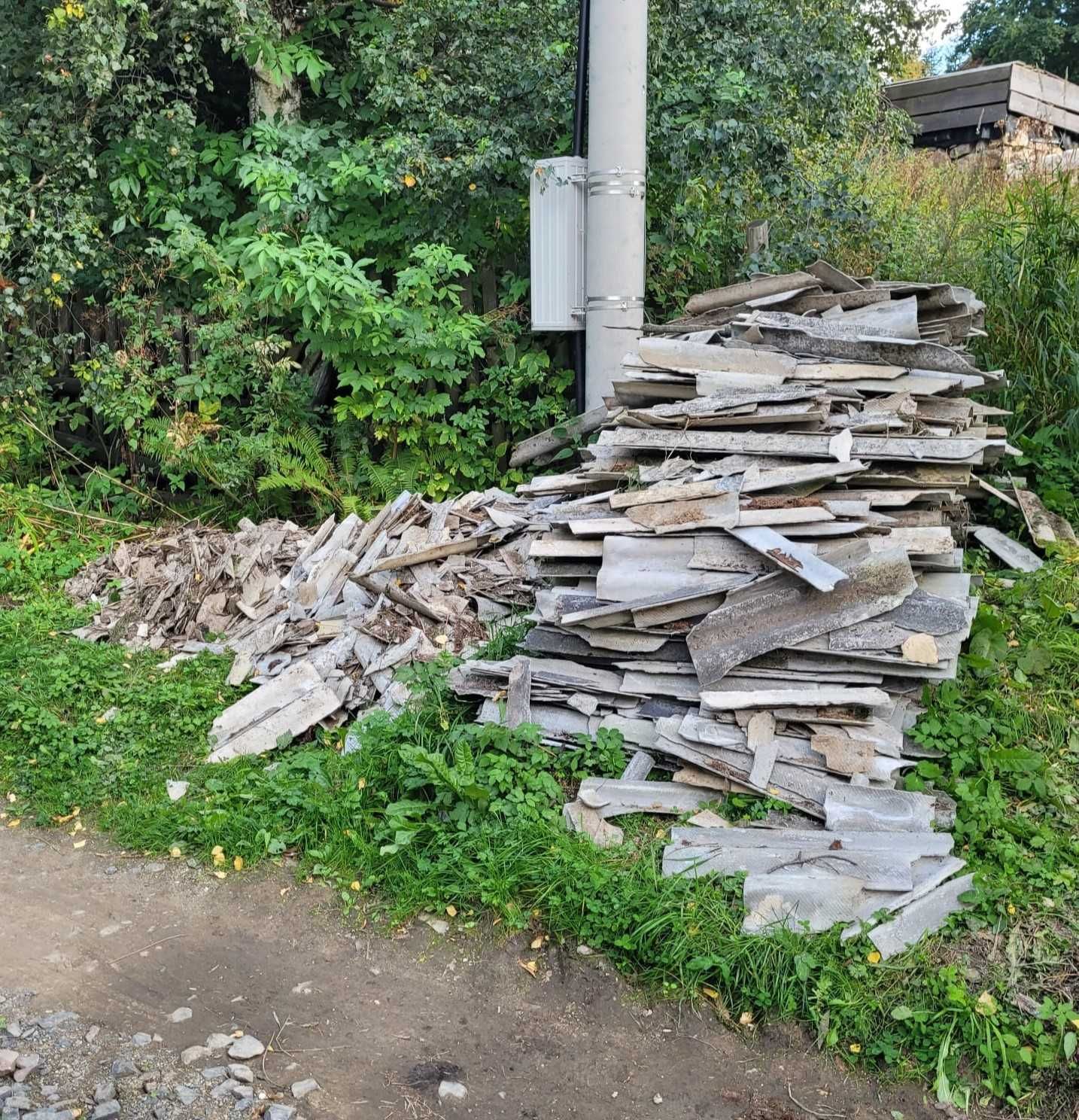 Usuwanie azbestu, demontaż eternitu, odbiór i utylizacja azbestu