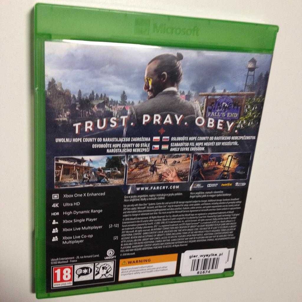Far Cry 5 FarCry V XOne PL Sklep W-wa Ursynów