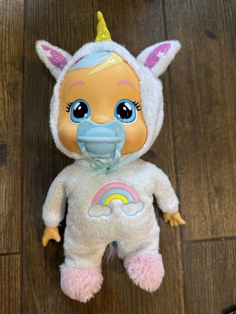 Лялька пупс плакса Єдиноріг Дрімі на добраніч IMC Toys Cry Babies