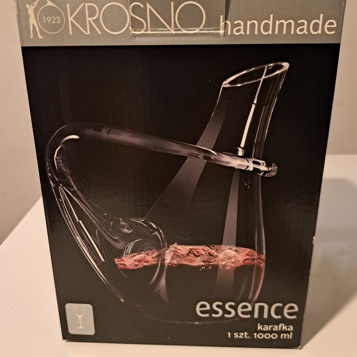 Karafka do wina 1l Krosno handmade