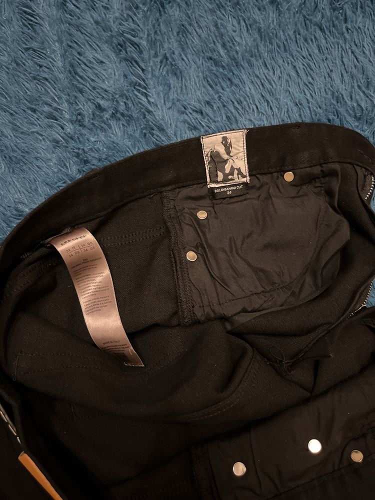 rick owens drkshdw bolan banana cut jeans flared klesh