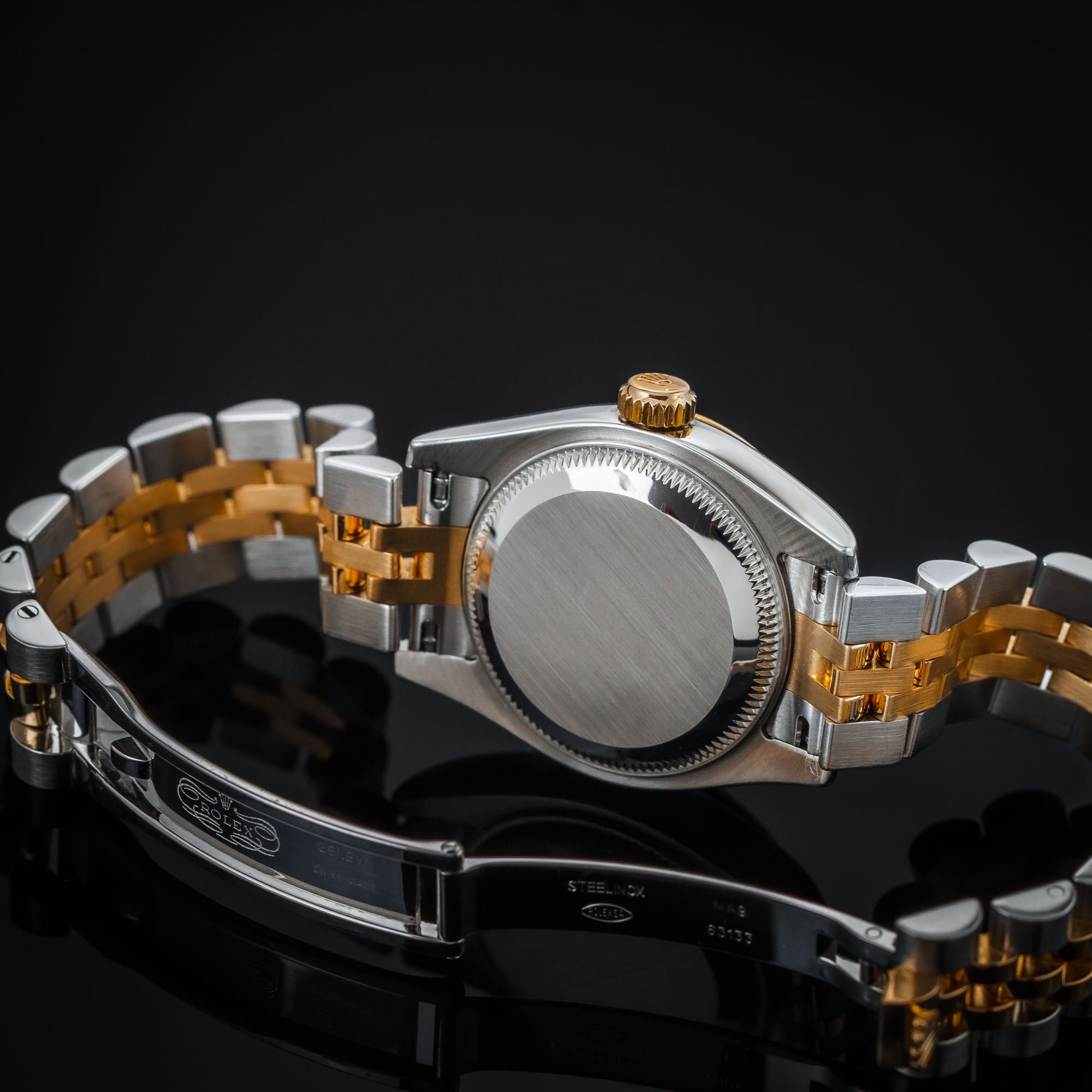 Rolex Datejust 26 tarcza z masy perłowej o rzymskich indeksach