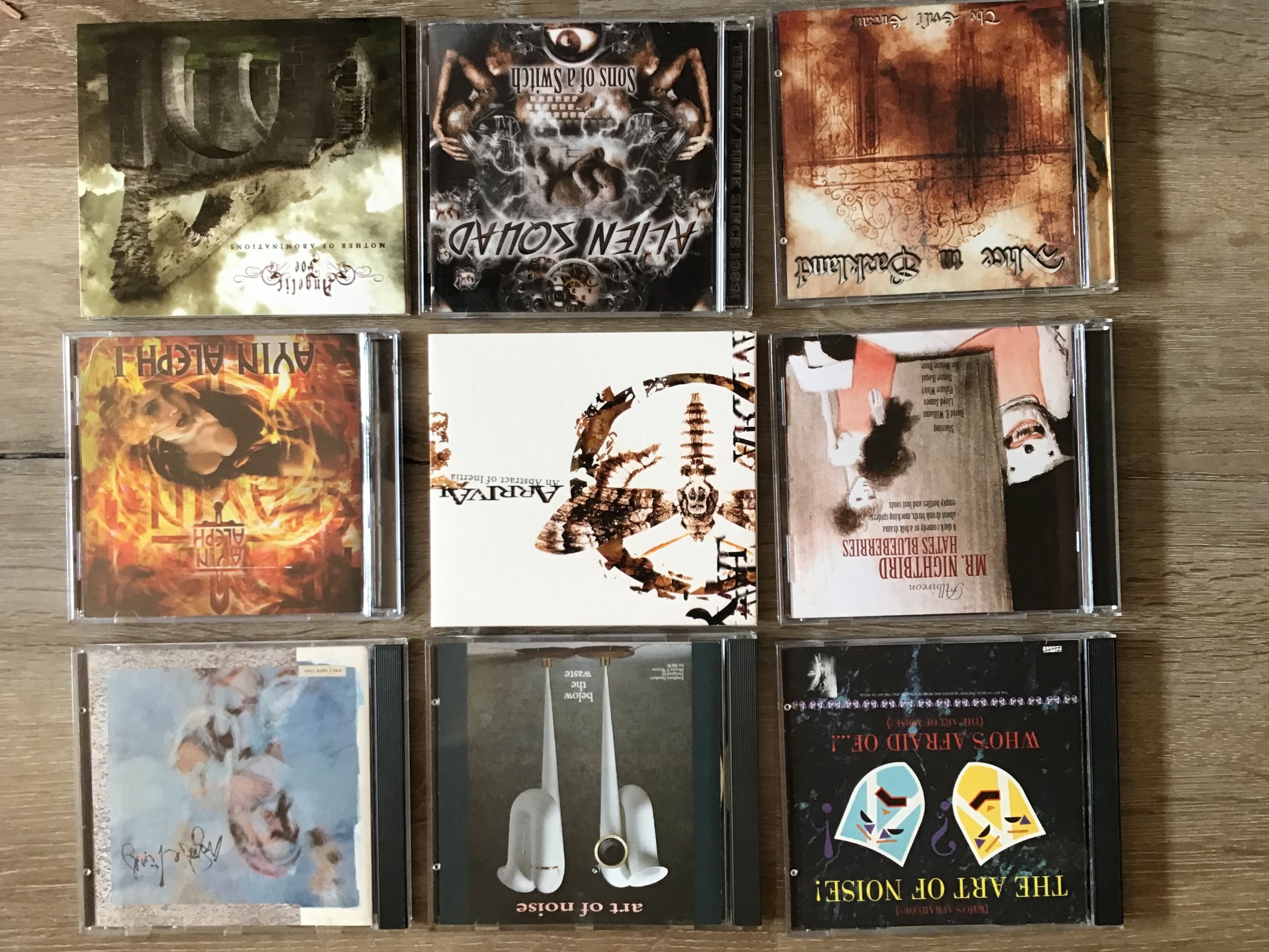 CDs vários metal rock pop letra A 2€ Actualizada